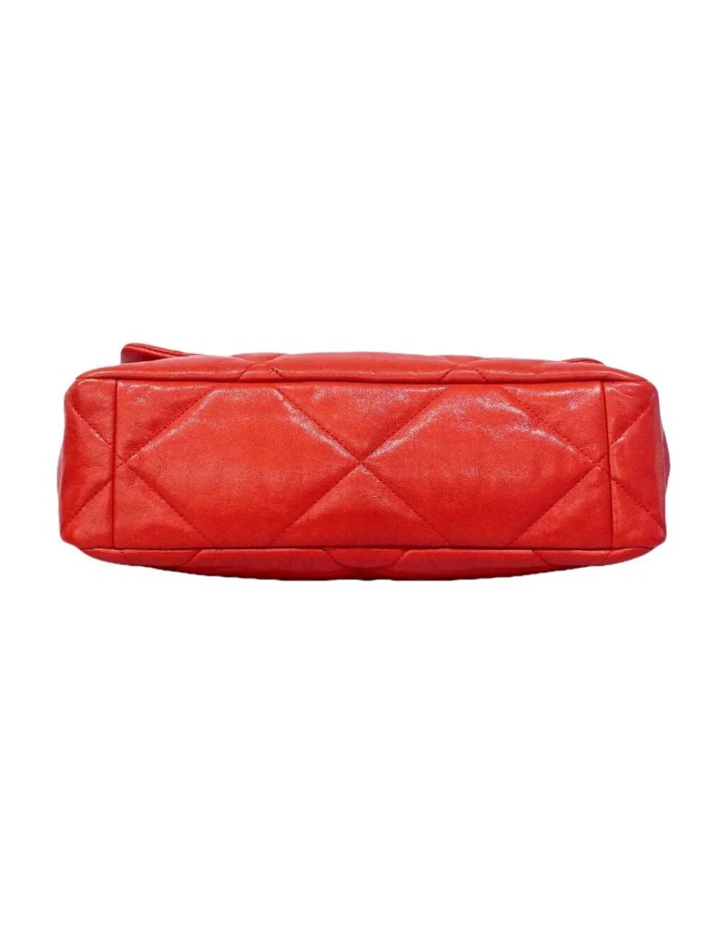 Chanel 19 Leather Red Gold 2-Way Bag
